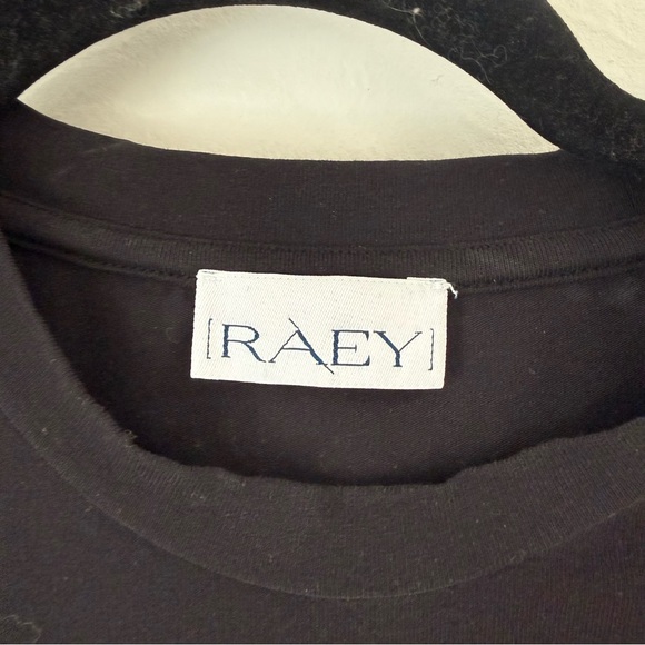 Raey Fitted Cotton Long Sleeve Dress Sz 10 - Picture 4 of 7